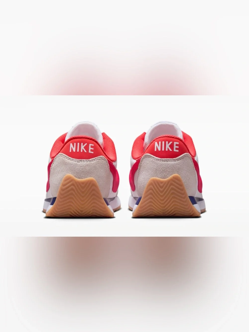 Nike Pacific Women's Shoes Retro Runner in White, Red & Blue